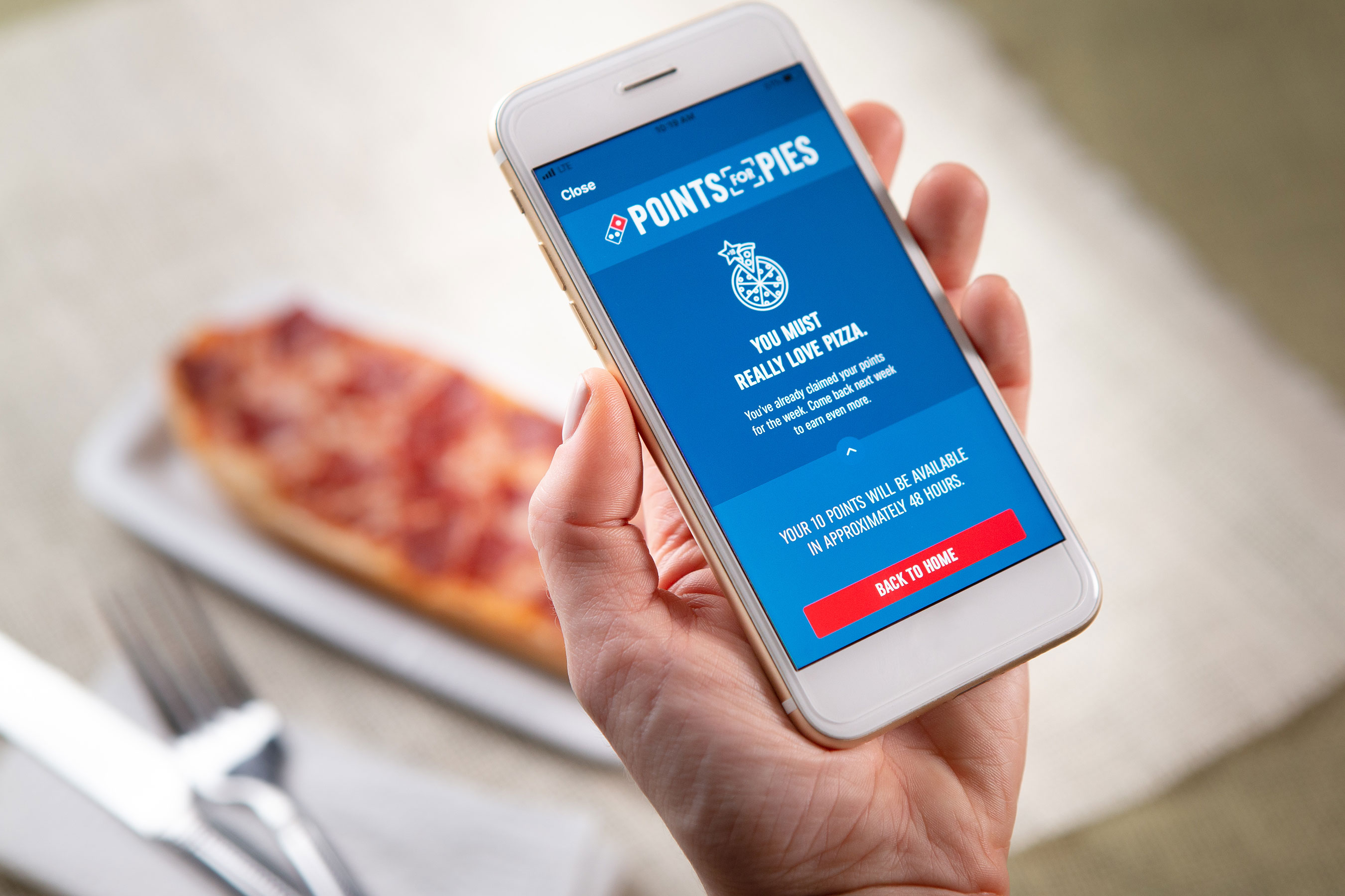 Domino's Points for Pies