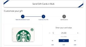 Send Starbucks Gift Cards